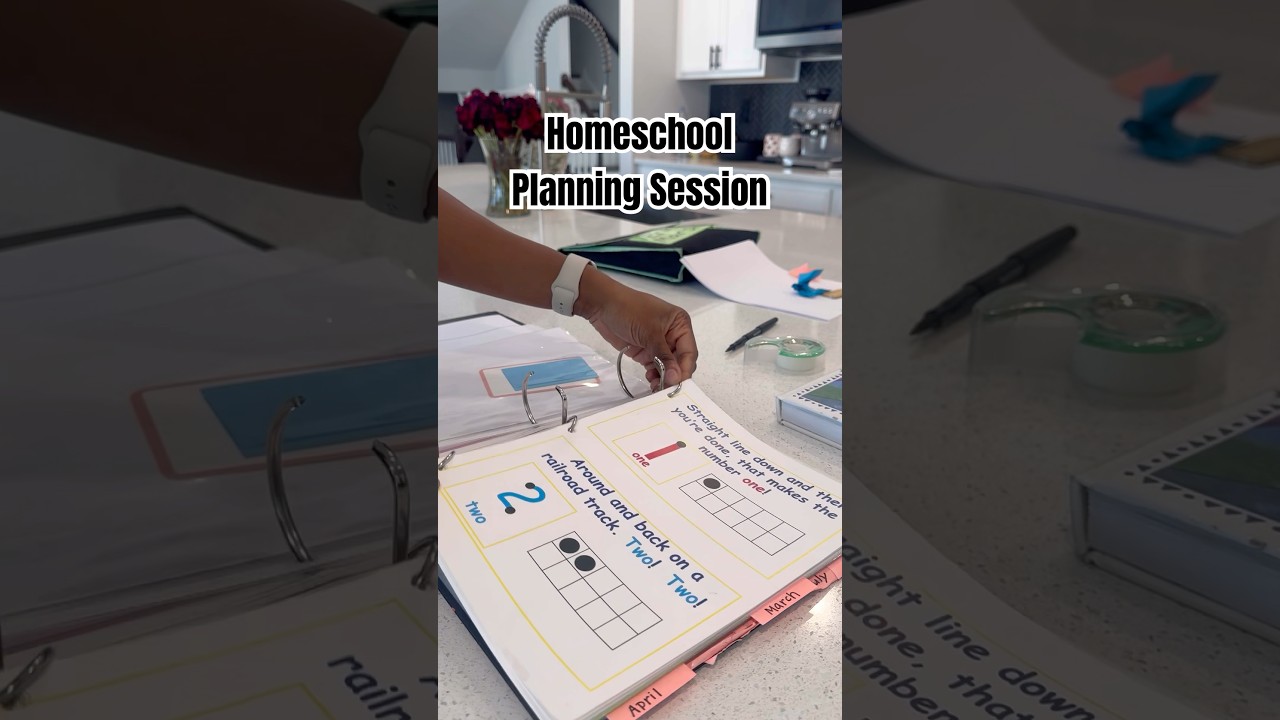 HOMESCHOOL PLANNING SESSION | PRESCHOOL MOM | FORMER TEACHER | MARSH FOREVER