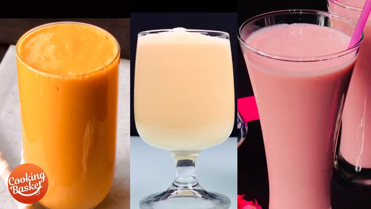 3 Yummy Lassi Recipes | Yogurt Drinks | Summer Drinks Recipe | Quick Lassi Recipe