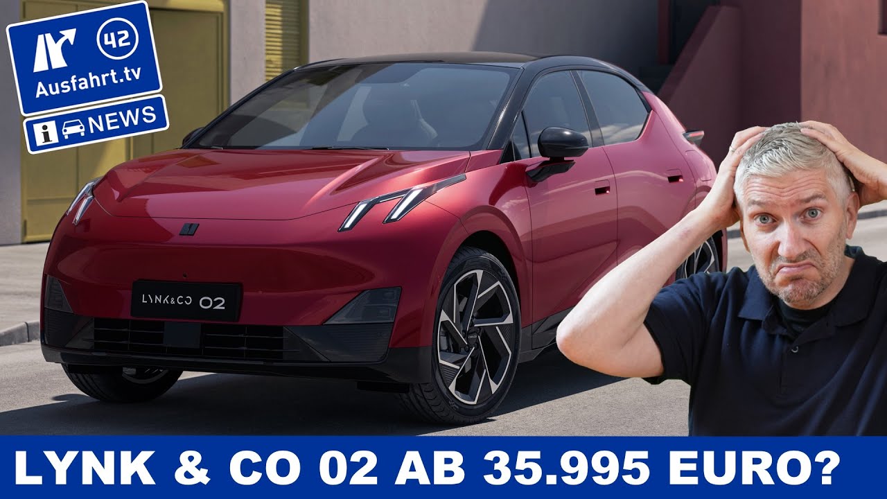 Lynk&Co 02 ab 35.995 Euro kaufen? Kaufberatung & Vorstellung | technische Daten | Ausfahrt TV News