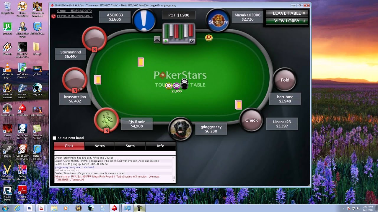 Gdoggcasey Plays Poker: $3 SNG (27 Man) Ep. 6/8