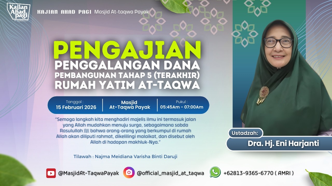 Live streaming of Masjid At-Taqwa Payak
