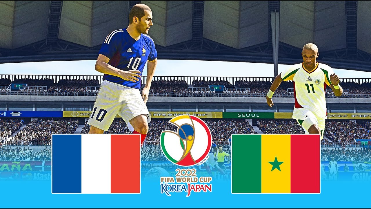 Francia vs Senegal ● Mundial Korea-Japon 2002 Grupo A J1 ● Pes 2021