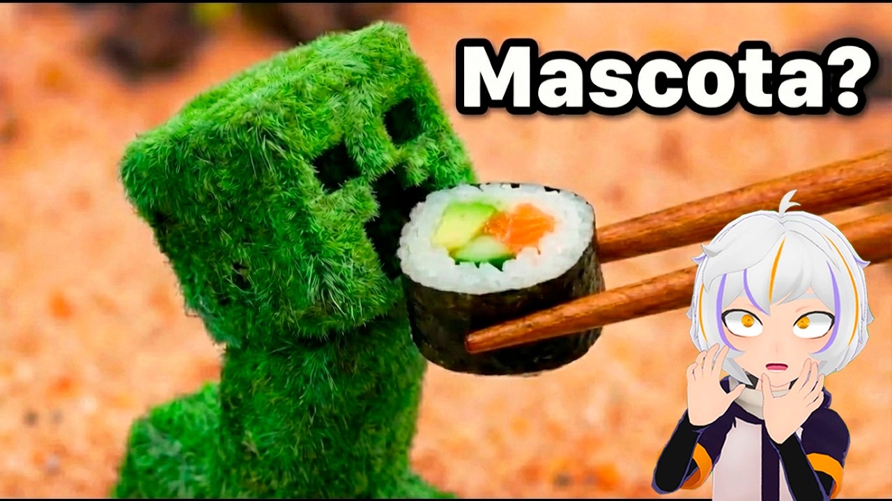 Tengo un Creeper de Mascota en la Vida Real | ChuyMine REACCIONA