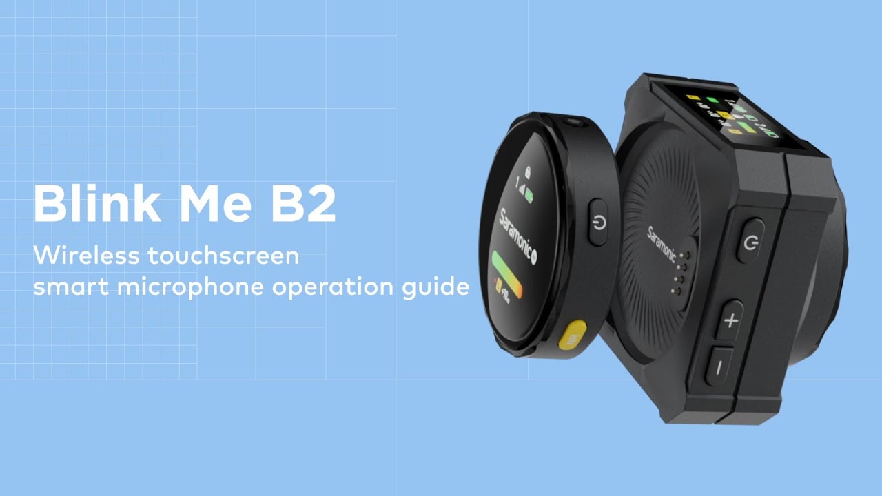 How to Use the Saramonic Blink Me Wireless Microphone System