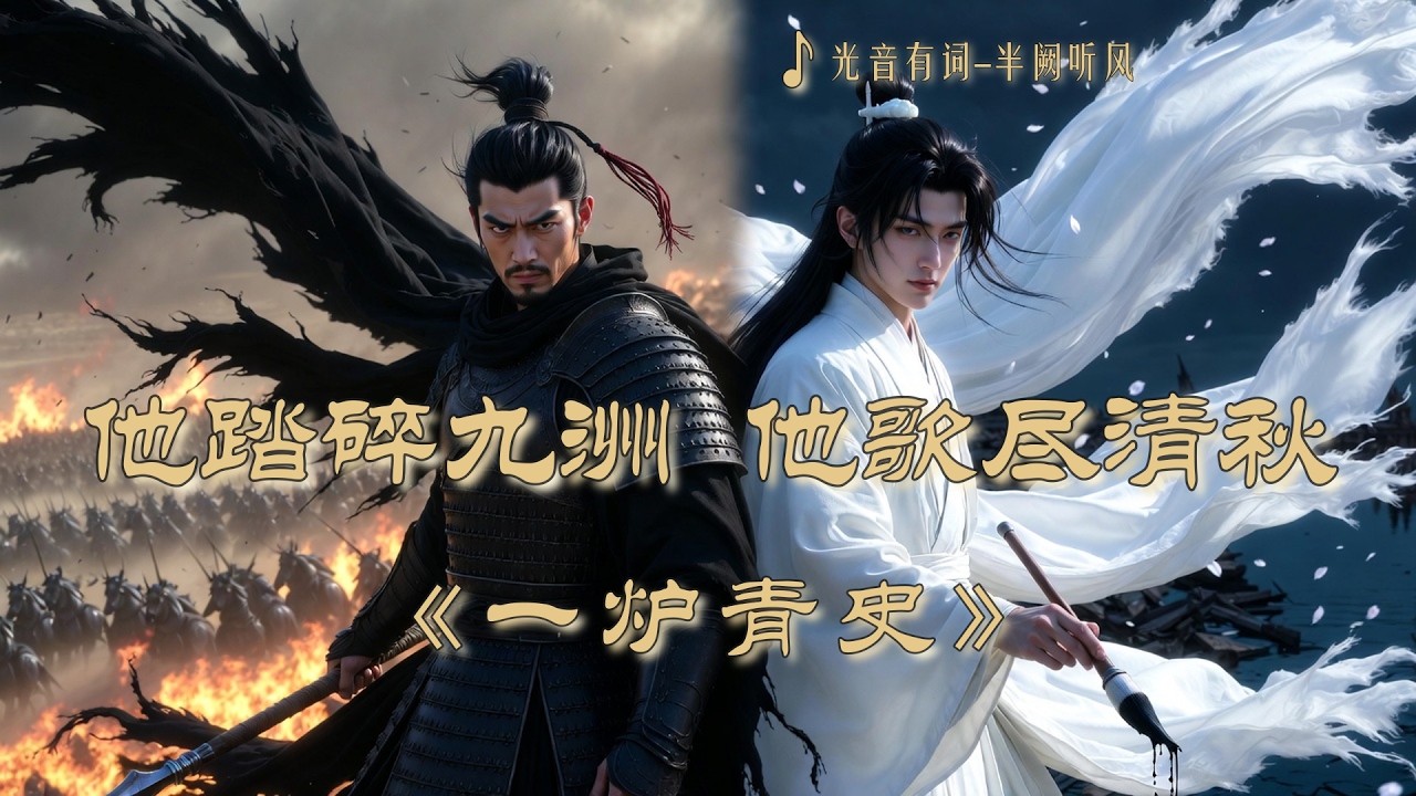 《一炉青史》｜《谁煮沉浮·赵匡胤*李煜篇》|  他踏碎九州 他歌尽清秋 ｜中文原创歌曲｜光音有词 半阙听风