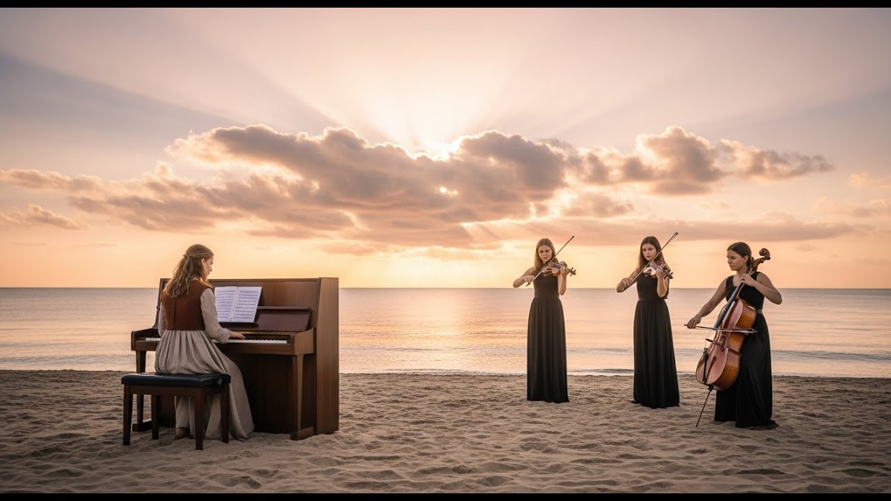Giai Điệu Dây Đàn Khẽ Ru Tiếng Piano – Đêm Thầm Lặng Bên Ly Cà Phê Và Trang Sách