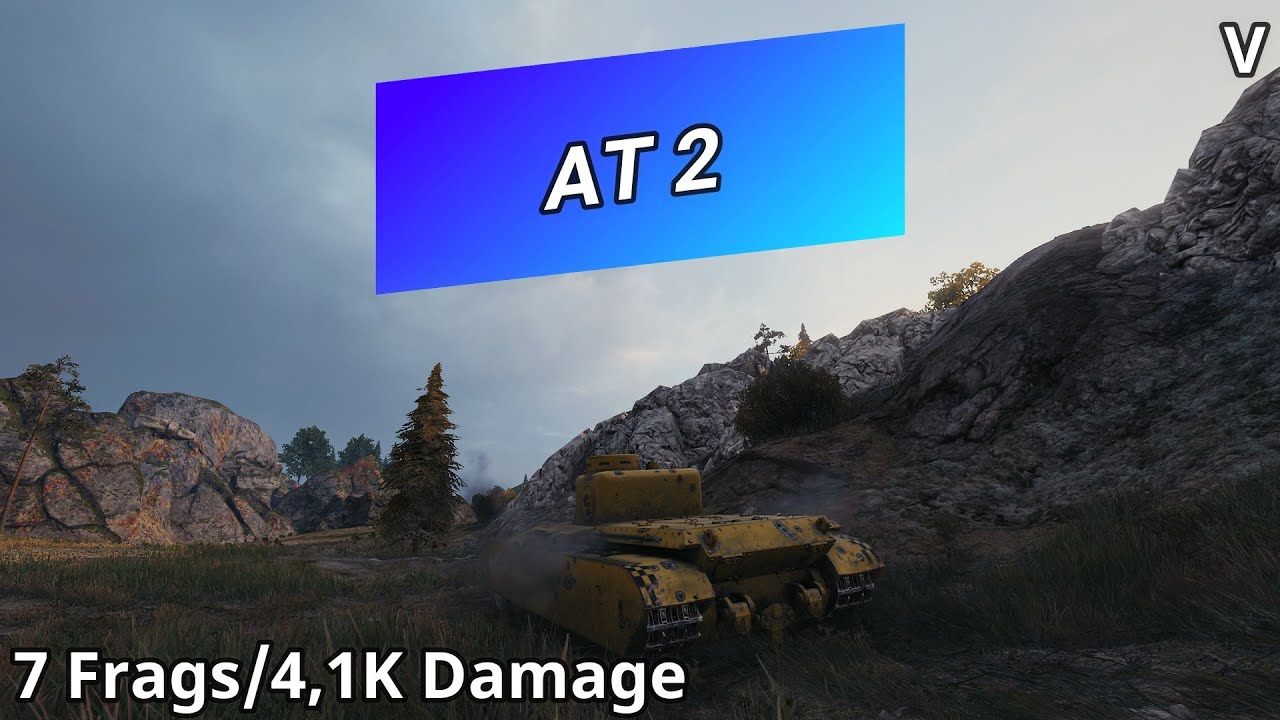 World of Tanks - AT 2 (7 Frags/4,1K Damage) | WoT Replays [#96]