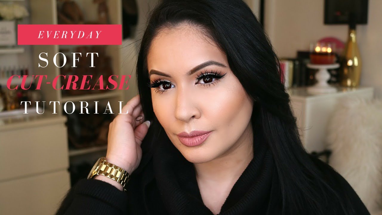 Soft Cut Crease with Glitter Tutorial | RositaApplebum