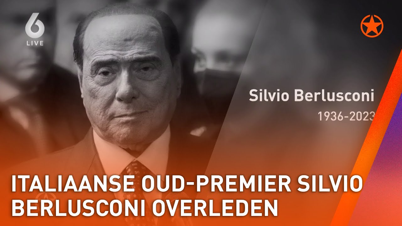 Italiaanse oud-premier Silvio Berlusconi (86) overleden | SHOWNIEUWS