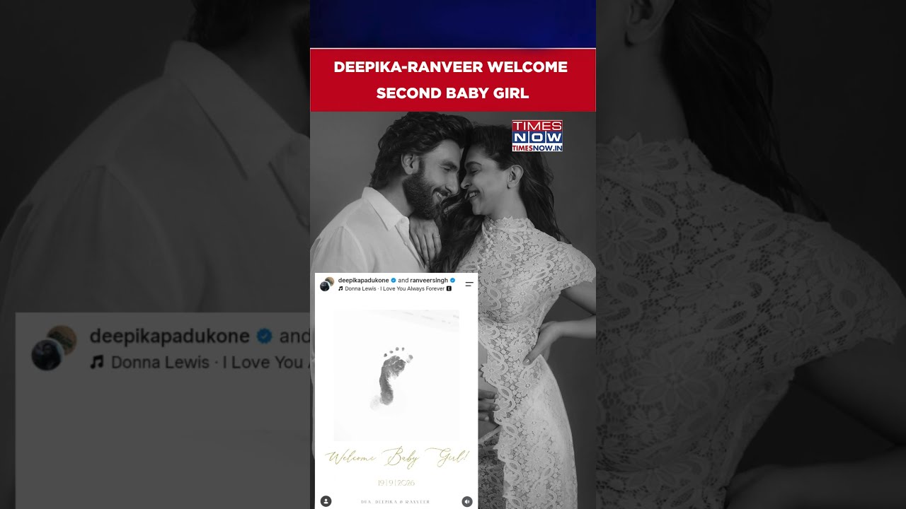 Deepika Padukone & Ranveer Singh Welcome Second Baby Girl!  #shorts