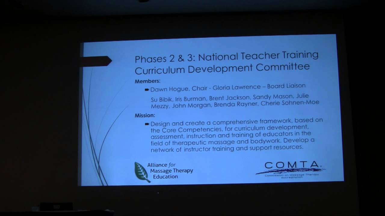 Teacher Training Curriculum Development Committee Report at the Educational Congress