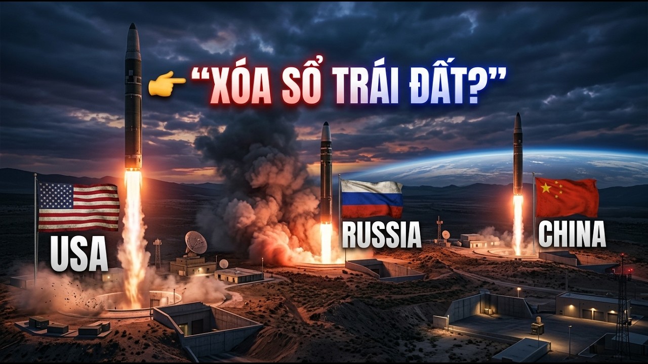 Tam Quốc Hạt Nhân Mỹ – Trung – Nga: Ai Mới Thực Sự Là “Vua”? | VKQS Team