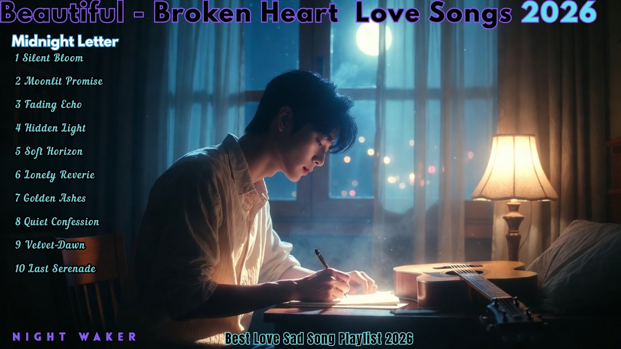 Midnight Letter - Love Songs Playlist 2026 | Beautiful Emotional Love Songs & Relaxing Music