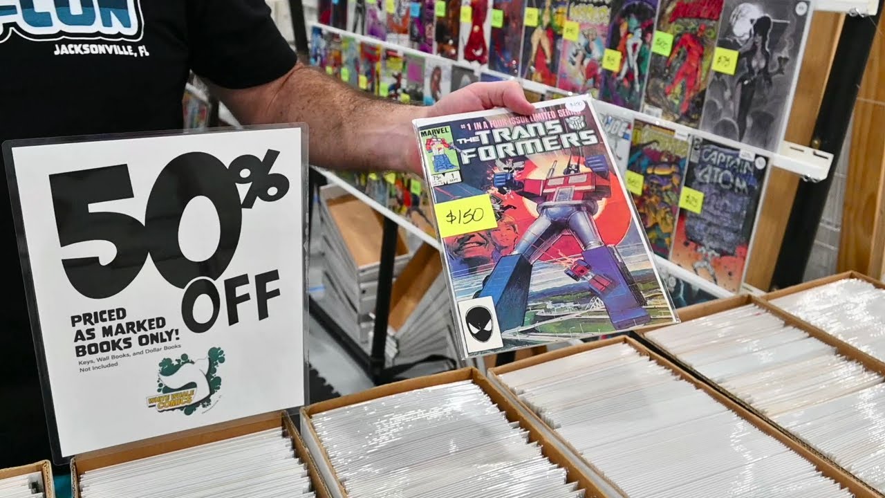MEGA Discounts on all My Favorite Key Issue Comic Books at Daytona Comic Con | Buyer POV