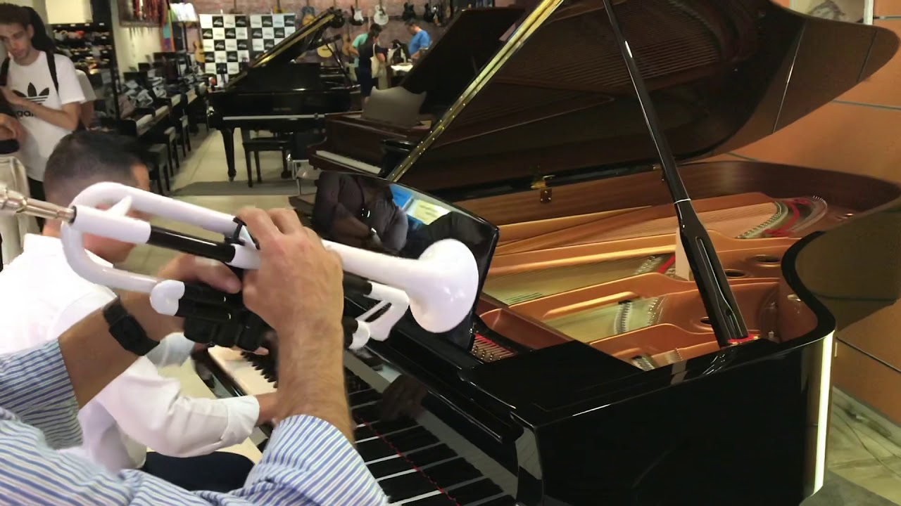 Hino - 148 “Louvor a Deus, o Criador” | Piano Yamaha C7X - Thiago Perez | pTrumpet - Fernando Lopez