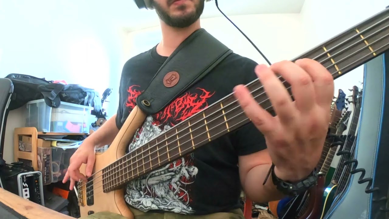 MORBID ANGEL - The Lion's den [bass cover] - Warwick Corvette FNA 5