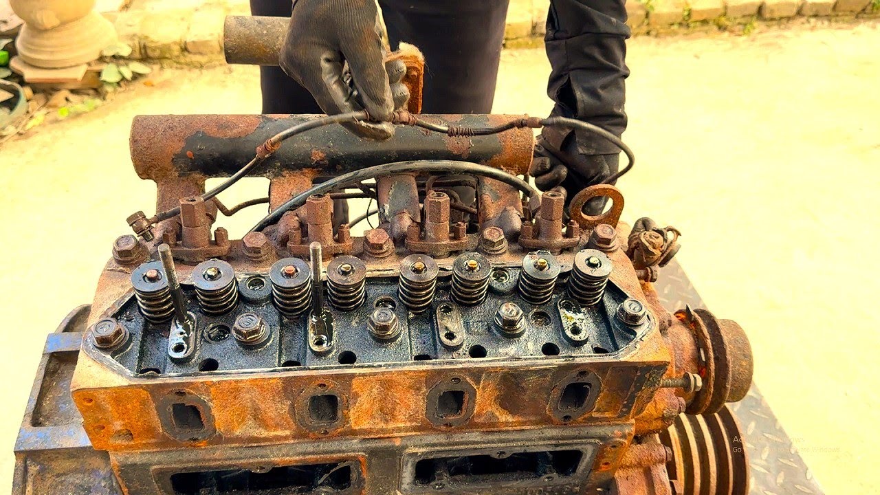 Talented Mechanic Helps Factory Owner Revive ISUZU Engine // Restoring And Repairing Vehicle Engines