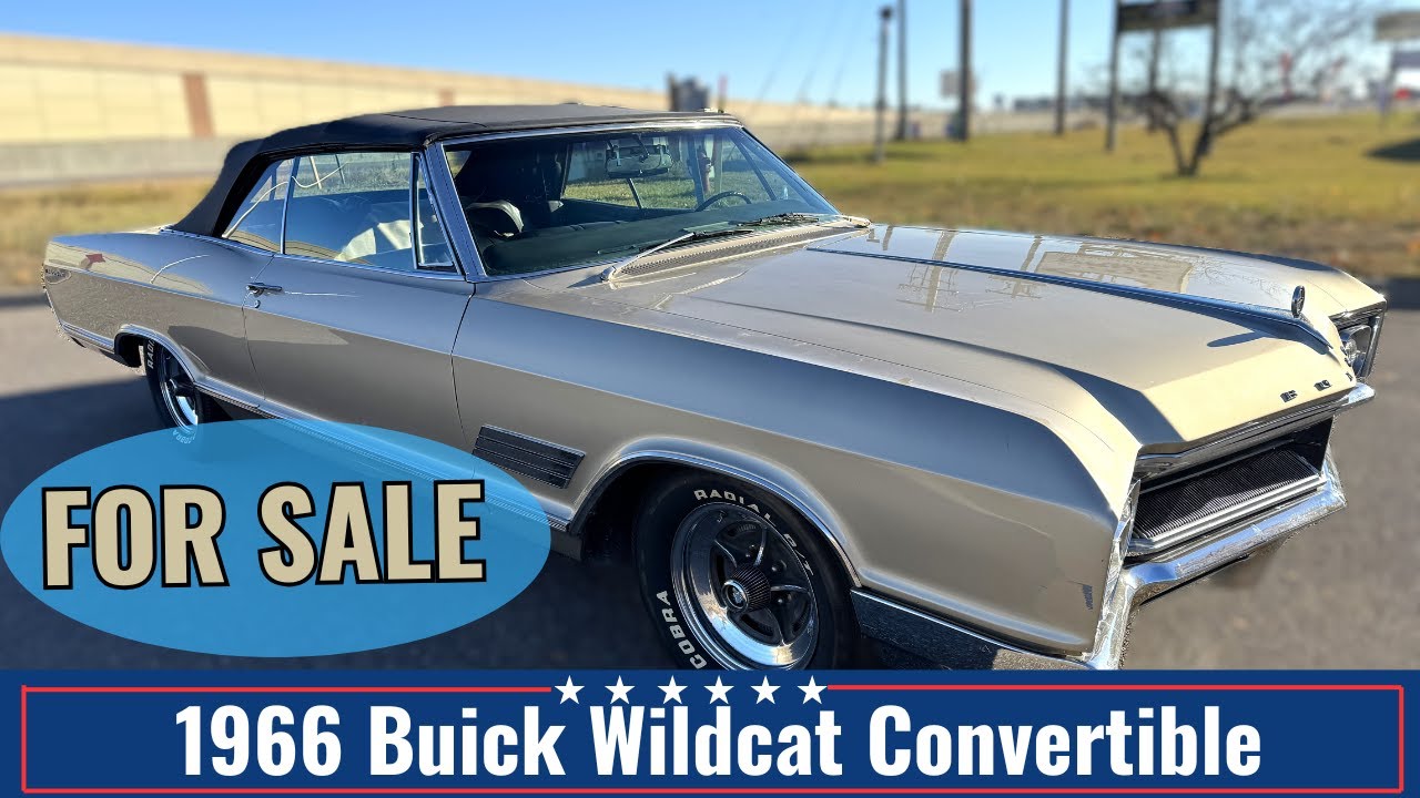 1966 Buick Wildcat Convertible *  2 4BBL  *    FOR SALE * #usa #musclecars #buick