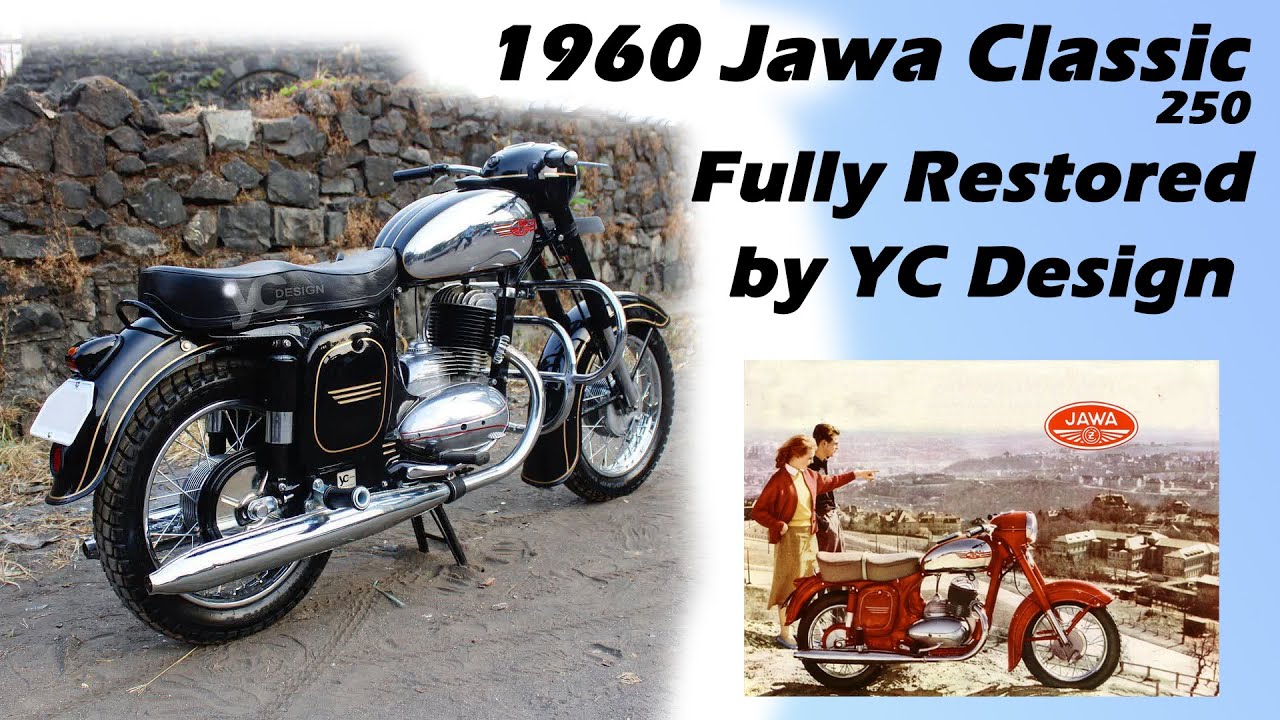Restored this Gorgeous 1960 Jawa | Jawa Classic 250 | Full Restored | YC Design | Ridographer Tushar