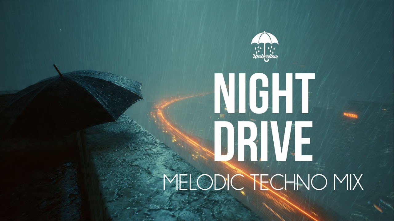 Melodic Techno Mix | Late Night Drive Beneath The Storm: Anyma, Tale Of Us, Colyn, Adriatique #dj