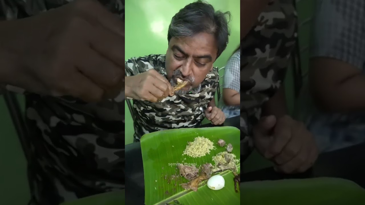 😍100 years old🔥Famous Non Veg Virundhu‼️Salem Kandavilas Hotel #tamil Semma Theeni