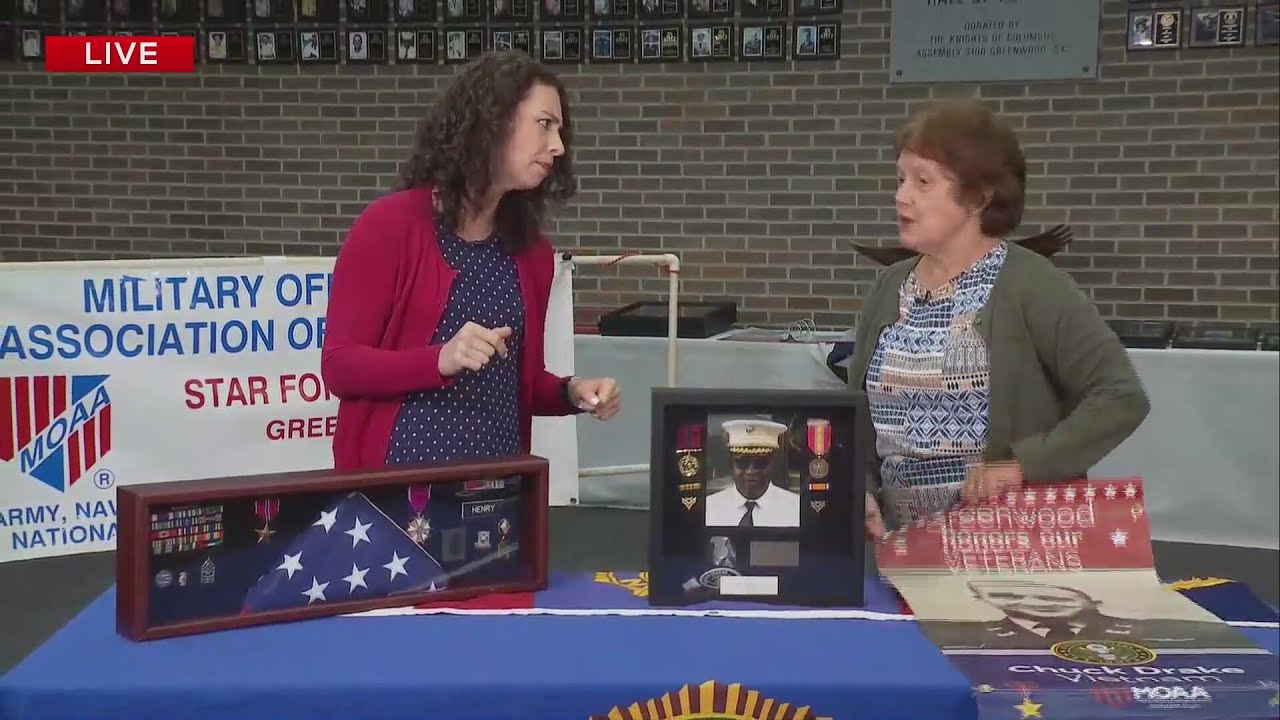 Local veterans honored on banners in downtown Greenwood