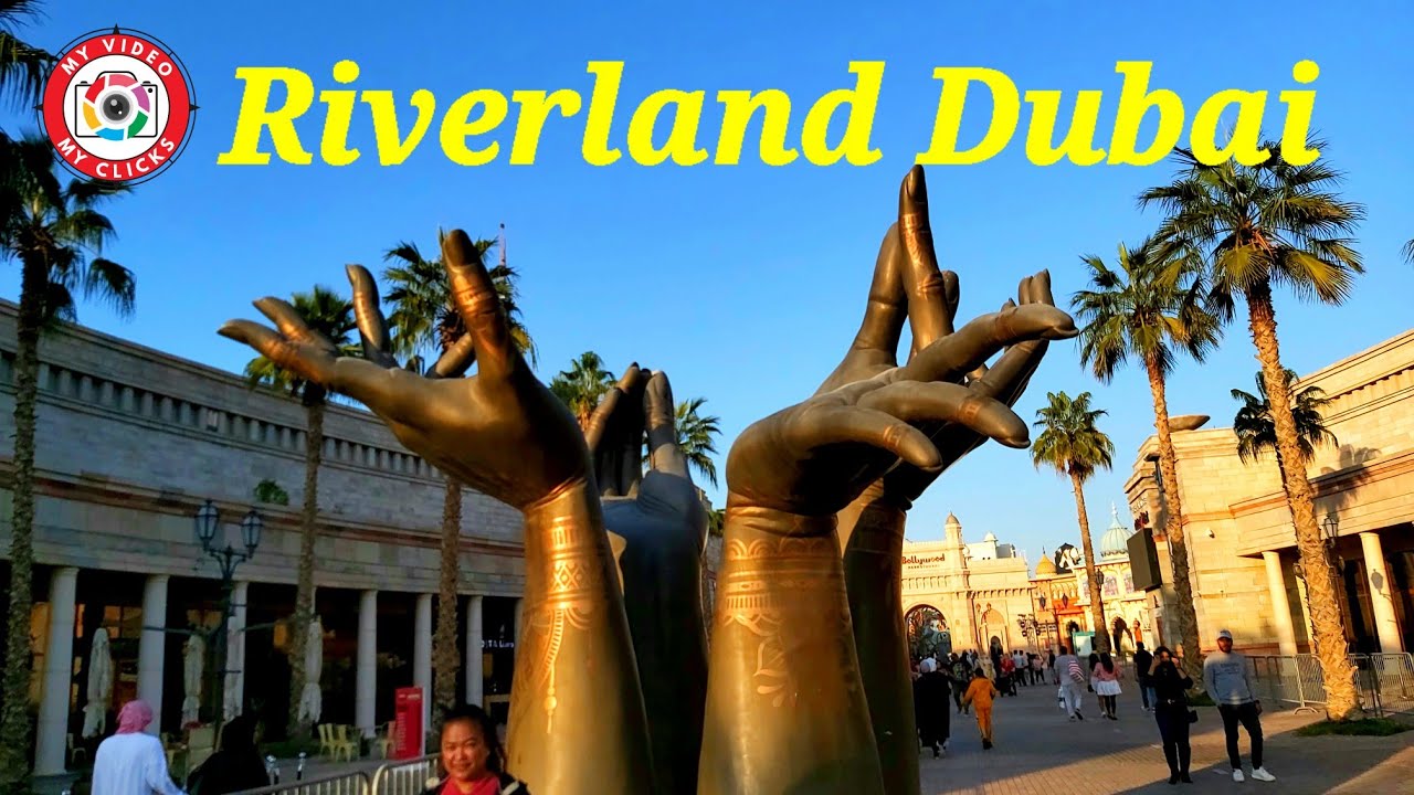 Riverland Dubai Parks And Resorts  || Europe In Dubai || Dino Prade In Riverland