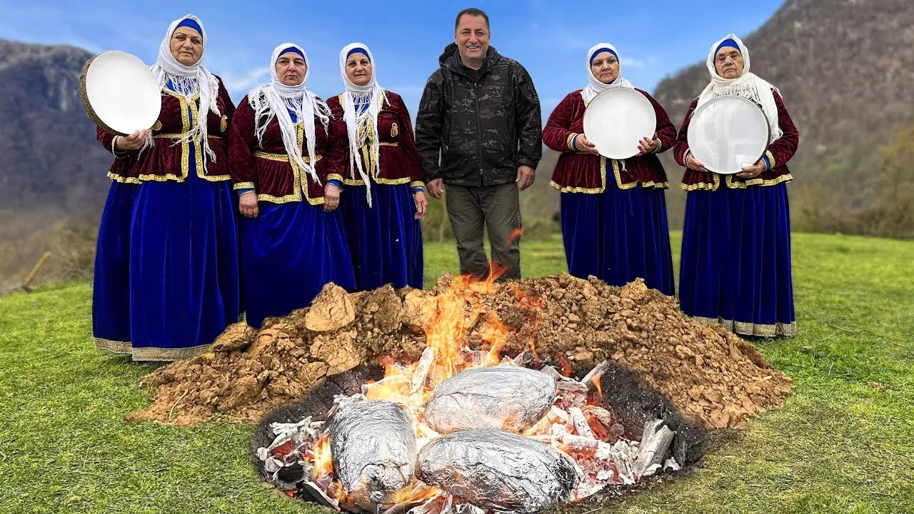 Turkeys Baked on Coals! Tea Ceremony with National Songs and a Hearty Dinner
