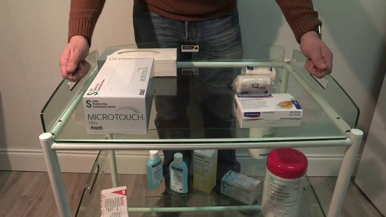 Promed Equipment Showroom | Sunflower Medical DT6 Dressing Trolley HD