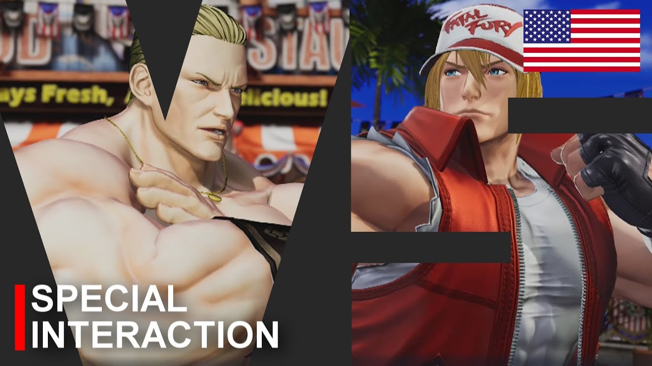 【KOF XV】GEESE против TERRY ► Сюжетный мод Special Interaction English