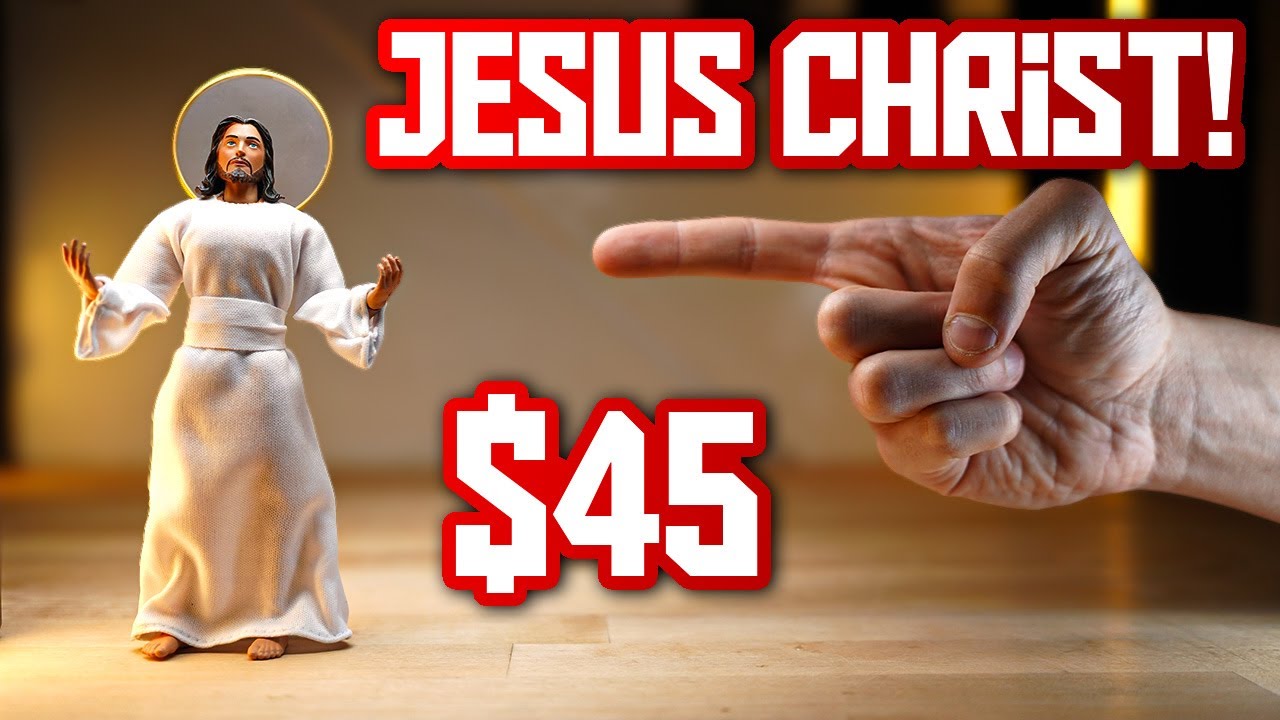 I spent $45 on a Jesus Christ Action Figure - Shooting & Reviewing