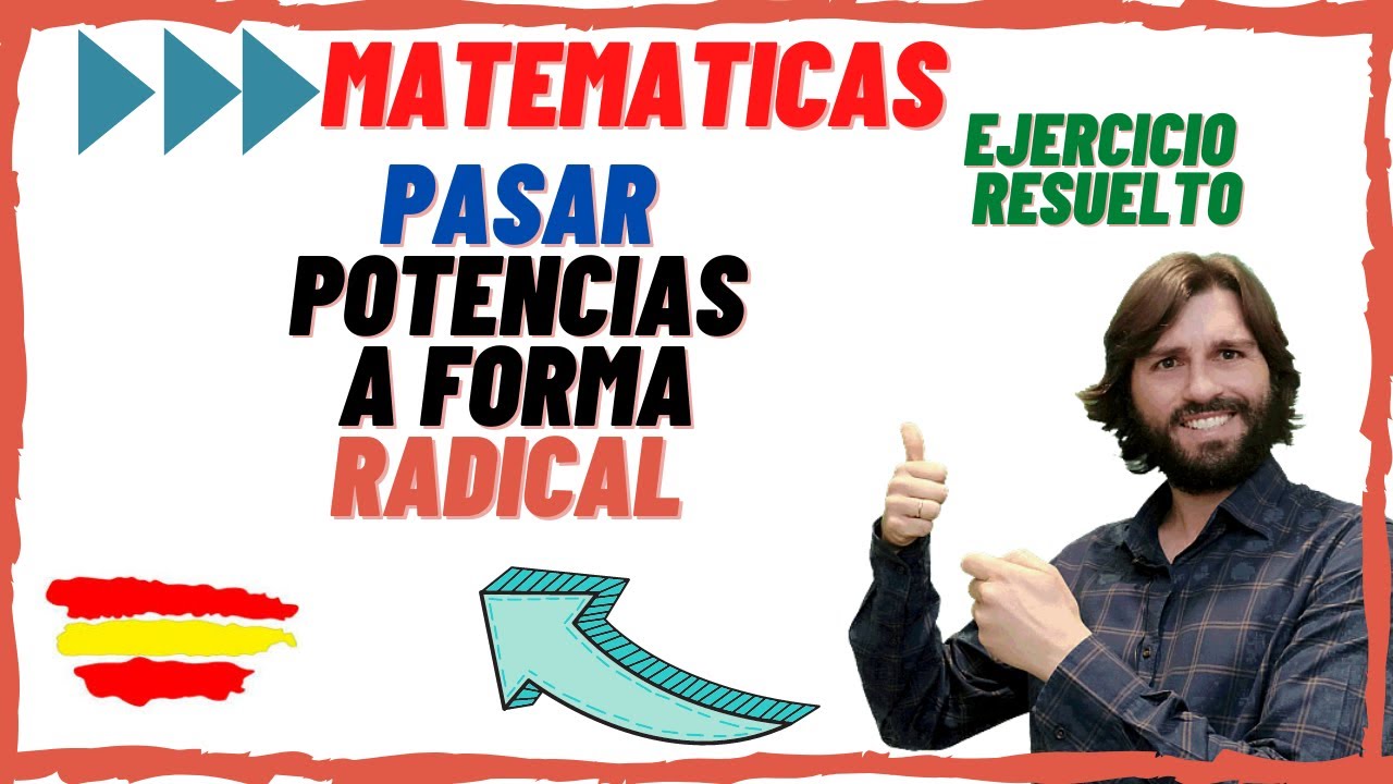 Matemáticas 4º ESO Expresa en forma de raiz