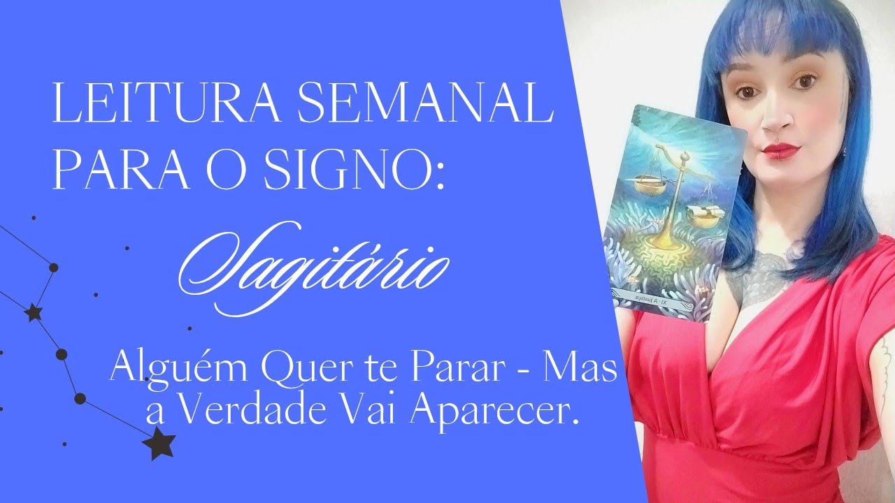 🧚🏻‍♀️♐ SAGITÁRIO - ALGUÉM QUER TE PARAR- MAS A VERDADE VAI APARECER.