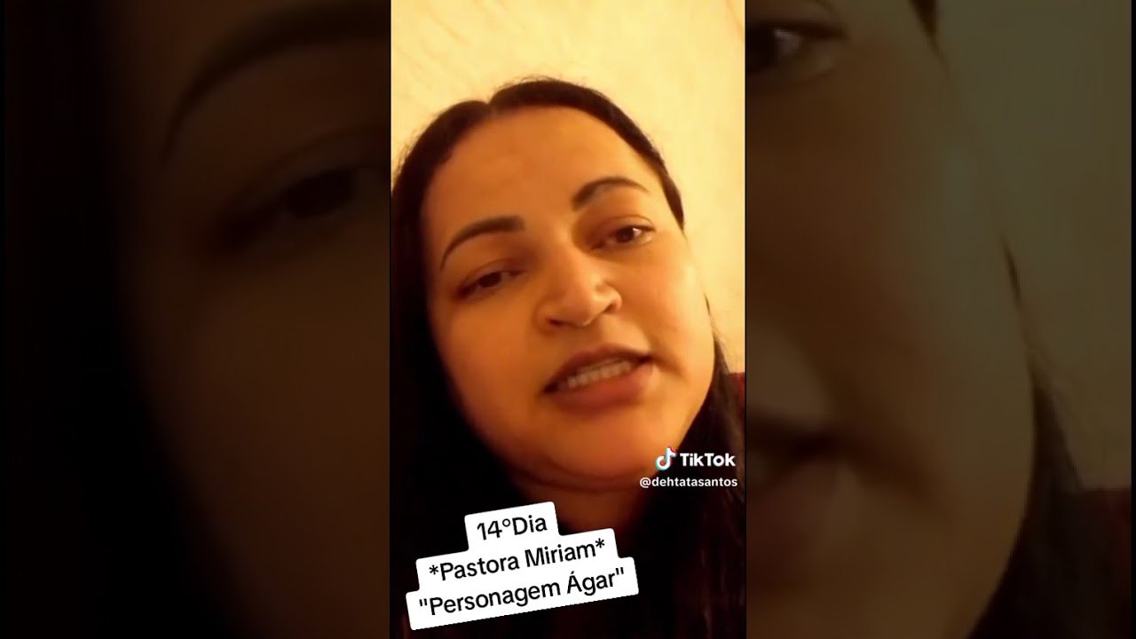 Pra:Miriam *Personagem Agar* 14°Dia 
