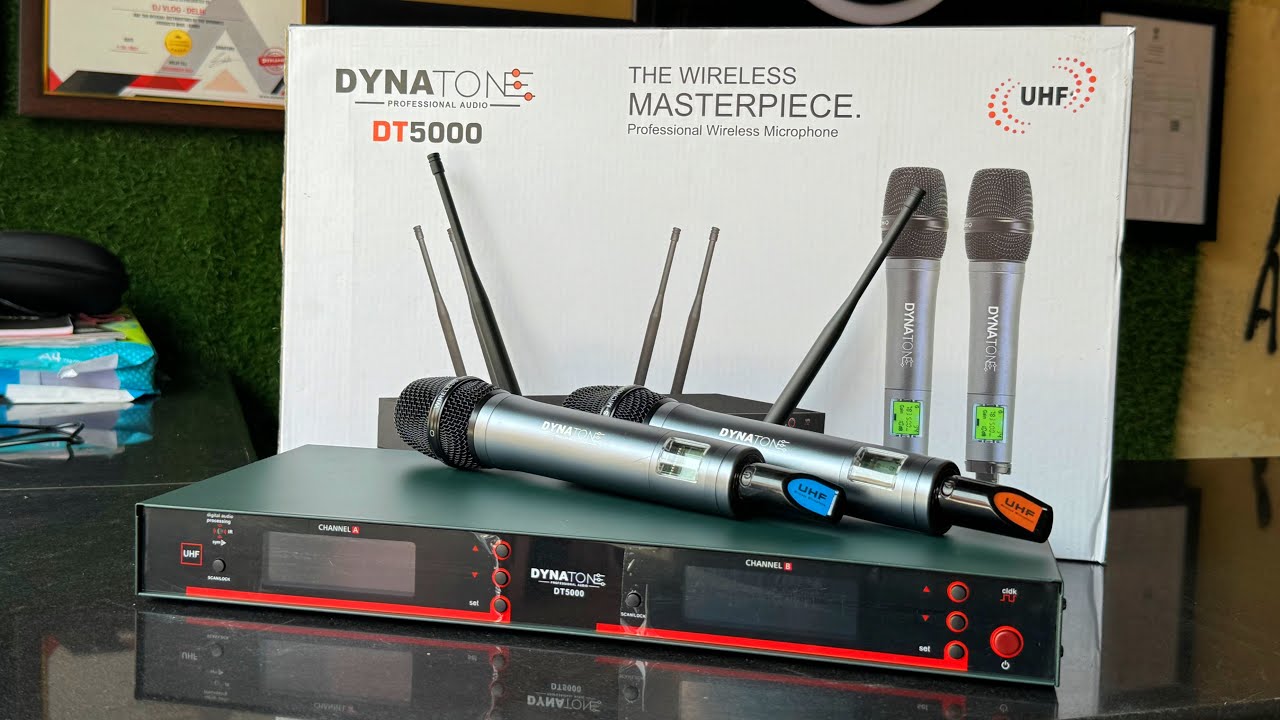 Dynatone DT5000 क्यों अच्छा है।Wireless Mic For Live Sound System