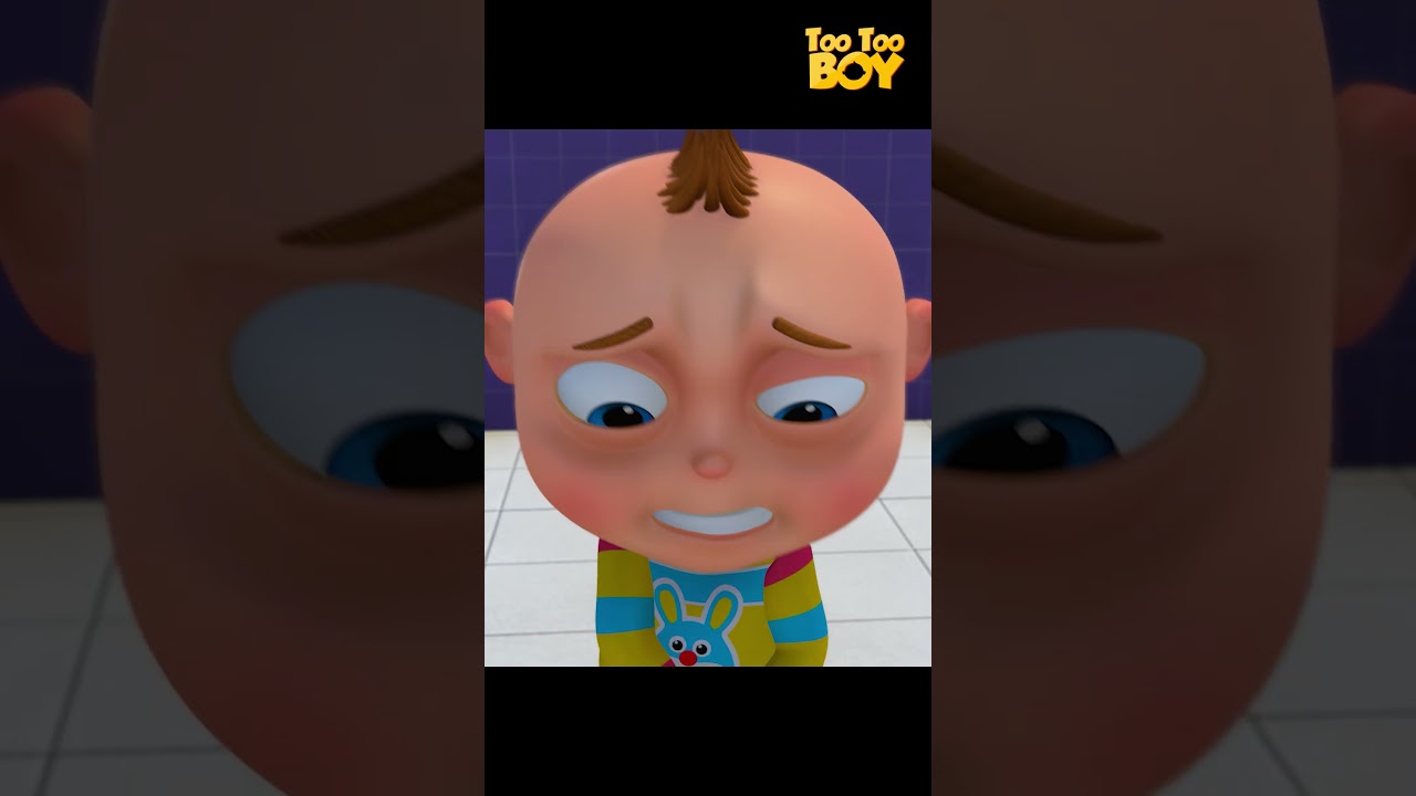 Public Toilet Shorts | Too Too Boy | Cartoon Animation For Children | Comedy funny clips #shorts