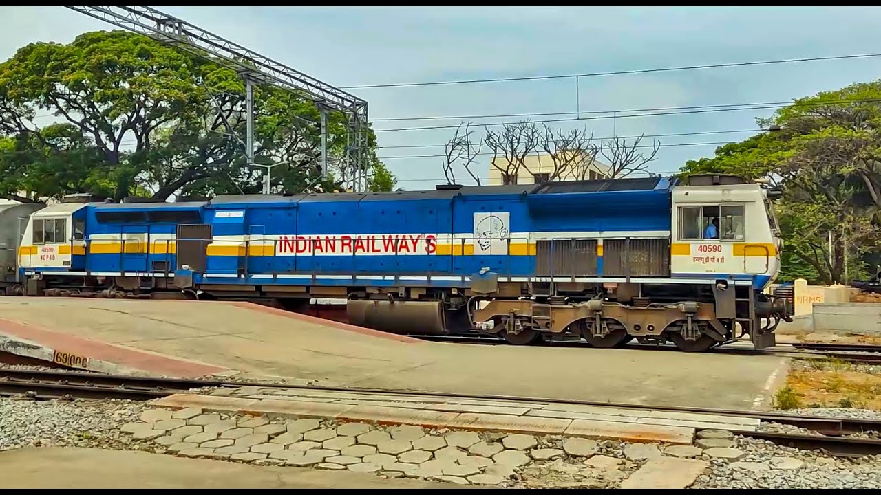 15 in 1 : SUPERFAST DIESEL & ELECTRIC TRAINS on Bangalore Hubli/Shimoga line | WDP-4D+WAP-7 | I R