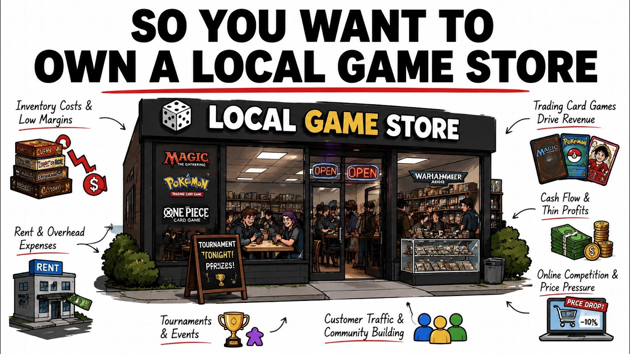 The Economics of Owning a Local Game Store