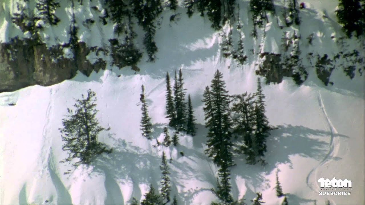 Pro Skier Rips Jackson Hole Sidecountry