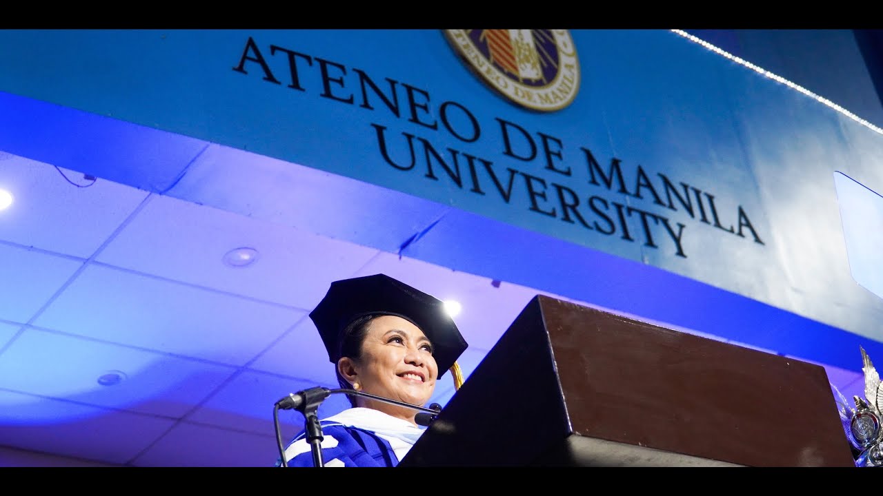 Speech at the Ateneo de Manila University Commencement Rites 2022 | Leni Robredo