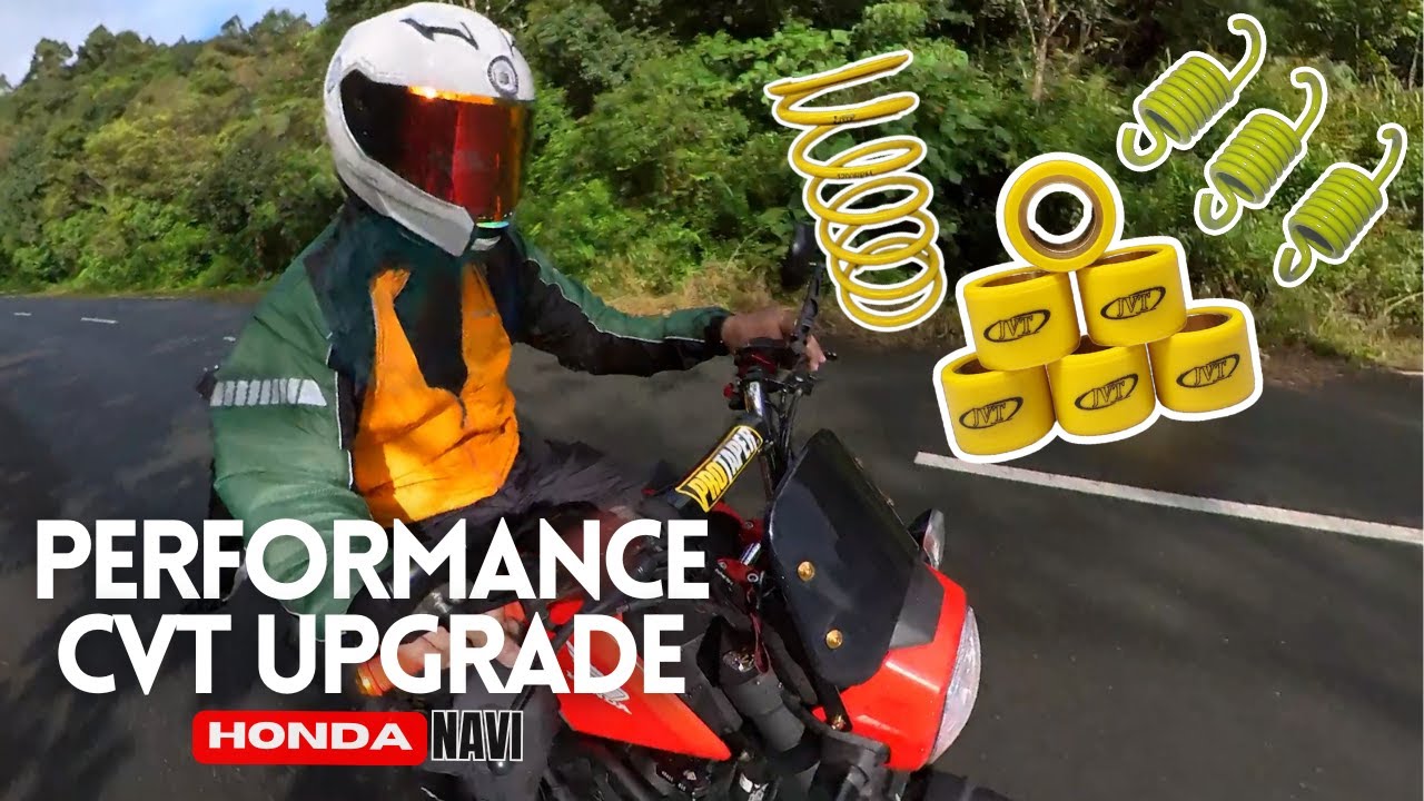 HONDA NAVI CVT Flyball & Springs UPGRADE