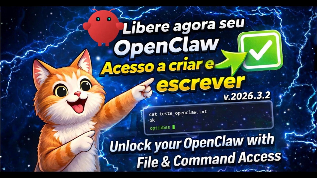 OpenClaw não cria arquivos? Libere o workspaceAccess