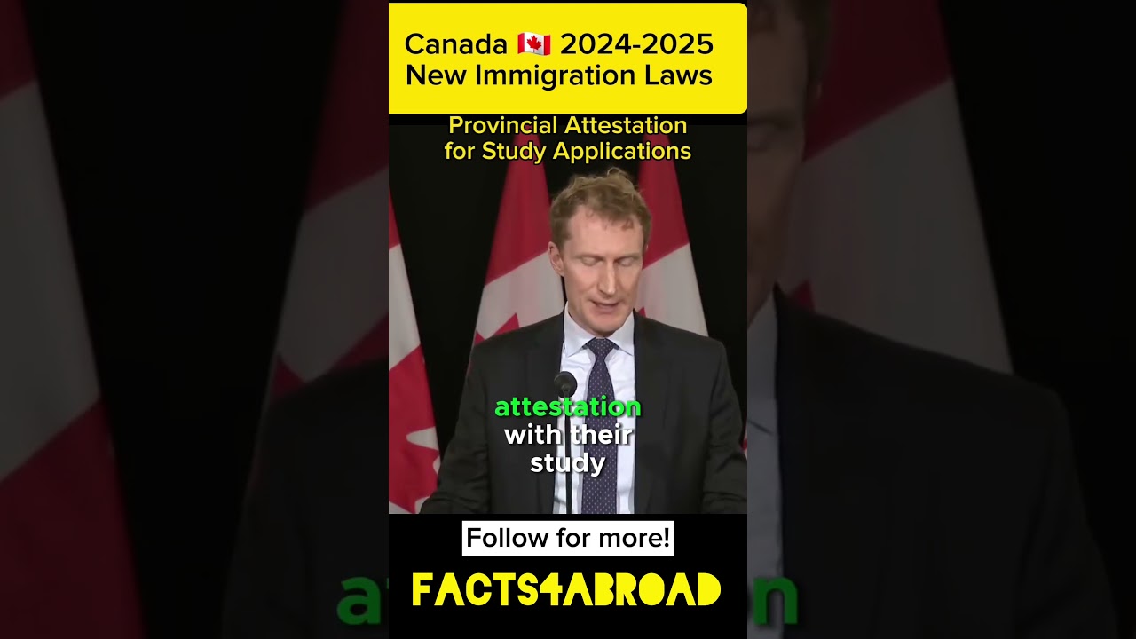 Canada New Study Visa Laws 2024-2025 | Canada Student Visa New Update |#Canada​ #Visa​ #Shorts​#🇨🇦