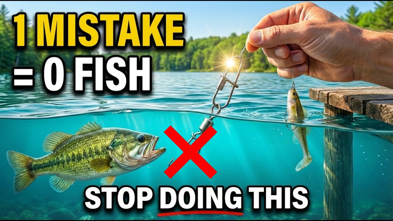 The 5 WORST Fishing Mistakes 99% People Make (Stop Them And TRIPLE Your Catch)