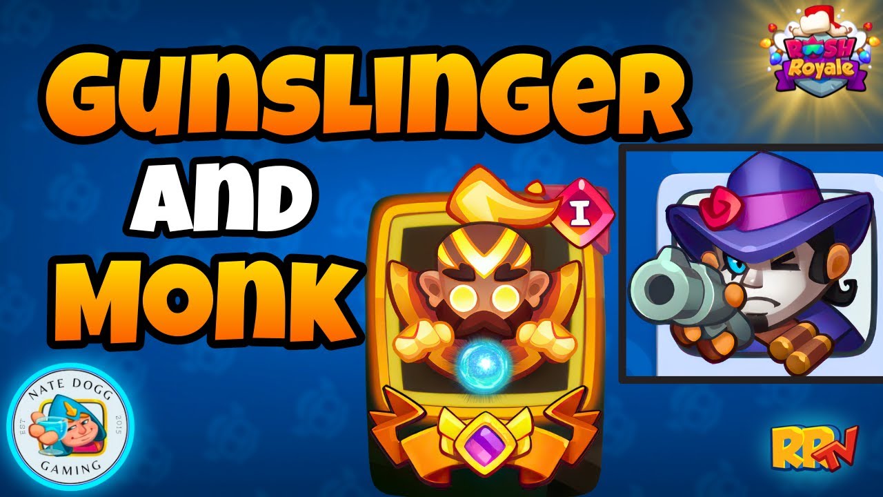 MONK и GUNSLINGER — Сработает ли это в Rush Royale?