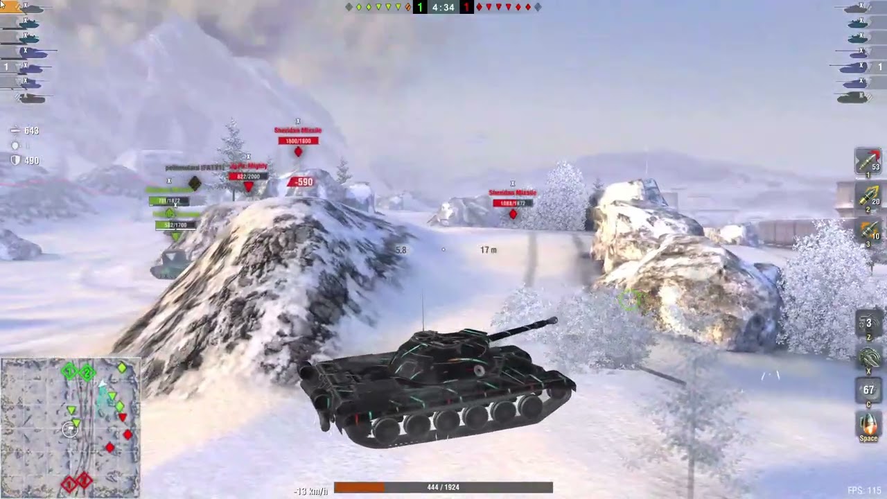 T 22 gravity force