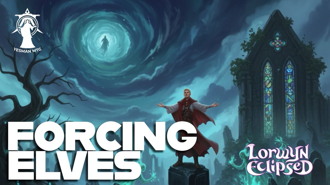 FORCING ELVES Golgari green black elf | MTG Draft | Lorwyn Eclipsed | what a fail, a big aft fail 