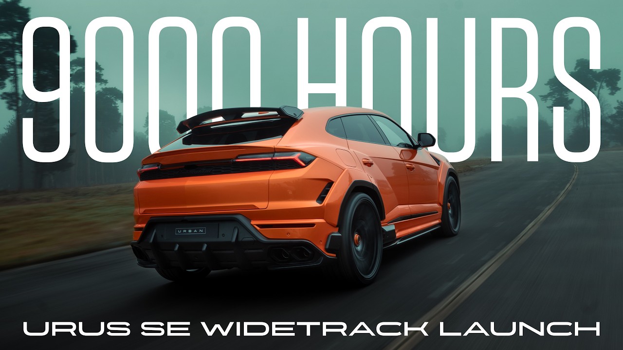 Modificaci&oacute;n de 9000 horas: C&Oacute;MO transformamos el LAMBORGHINI URUS SE en un WIDETRACK