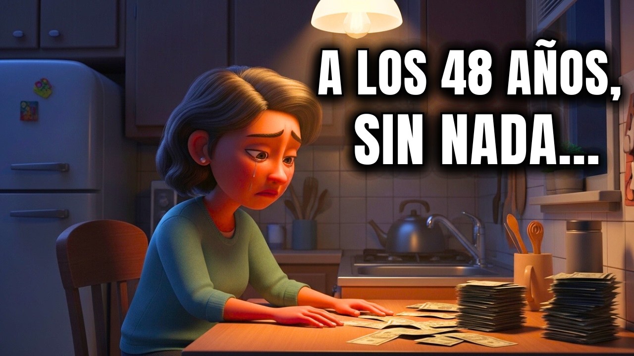 A los 48 años, sin nada en el banco la lección que nadie me enseñó sobre el dinero