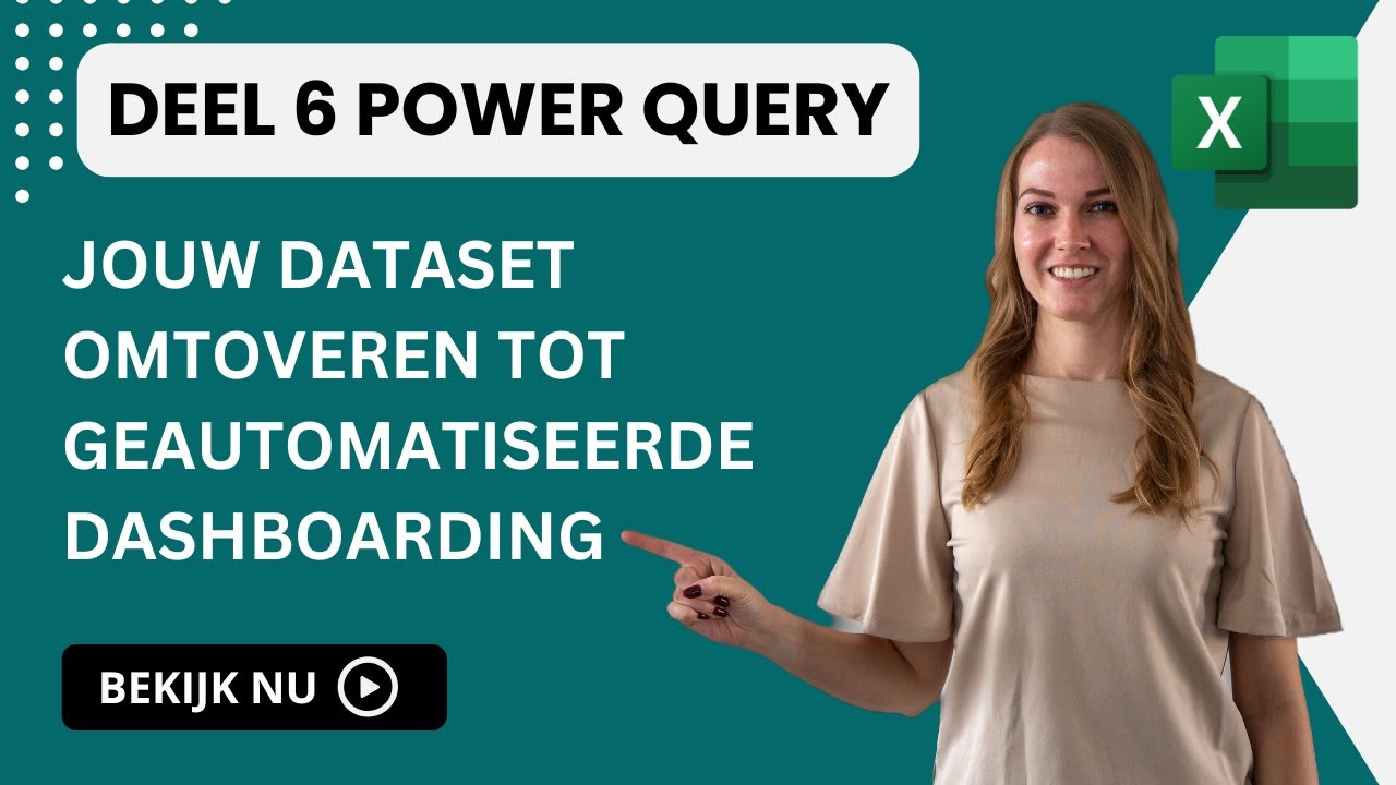 Excel Deel 6 Power Query voor beginners